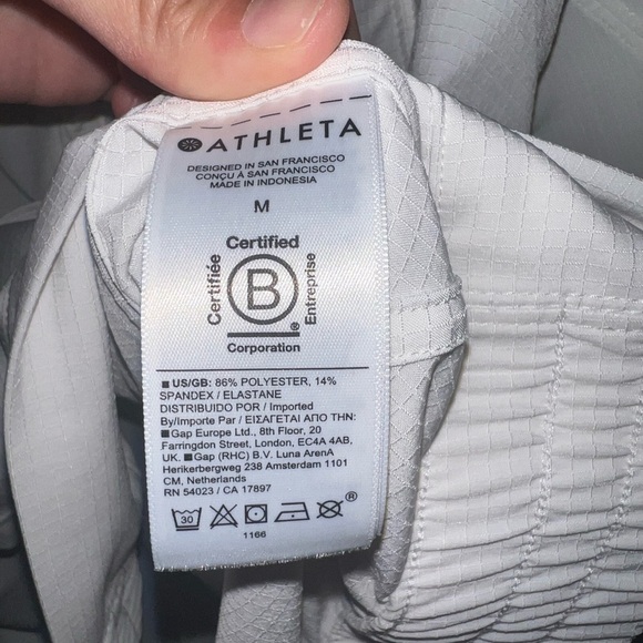 Athleta Cream/white Pullover Jacket - Picture 3 of 4